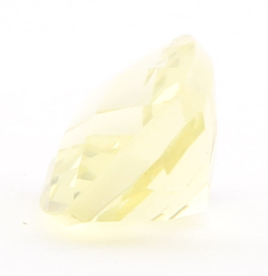 3.74 CT Facet Cut Lemon Quartz