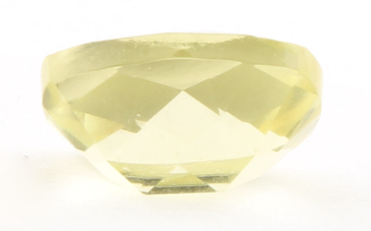3.74 CT Facet Cut Lemon Quartz
