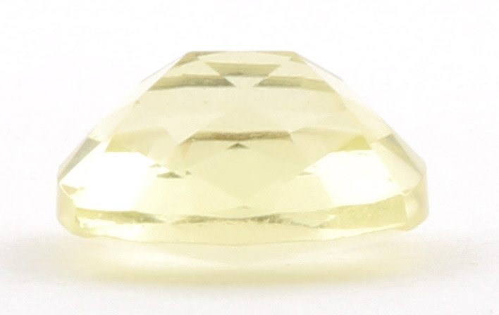 3.74 CT Facet Cut Lemon Quartz