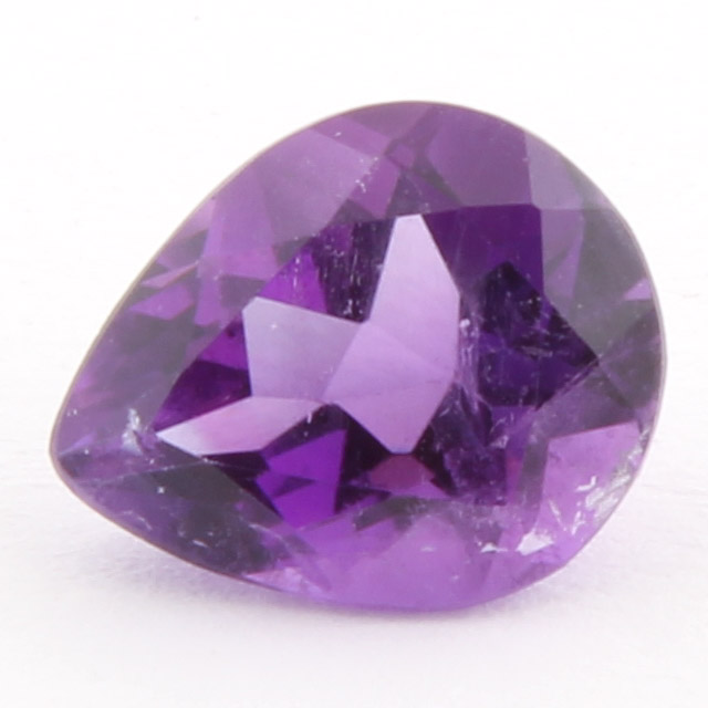CT 2.95 Pear Cut Amethyst