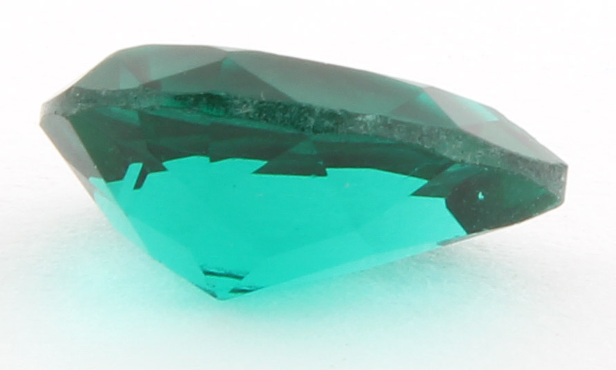6.58 CT Pear Cut Synthetic Emerald