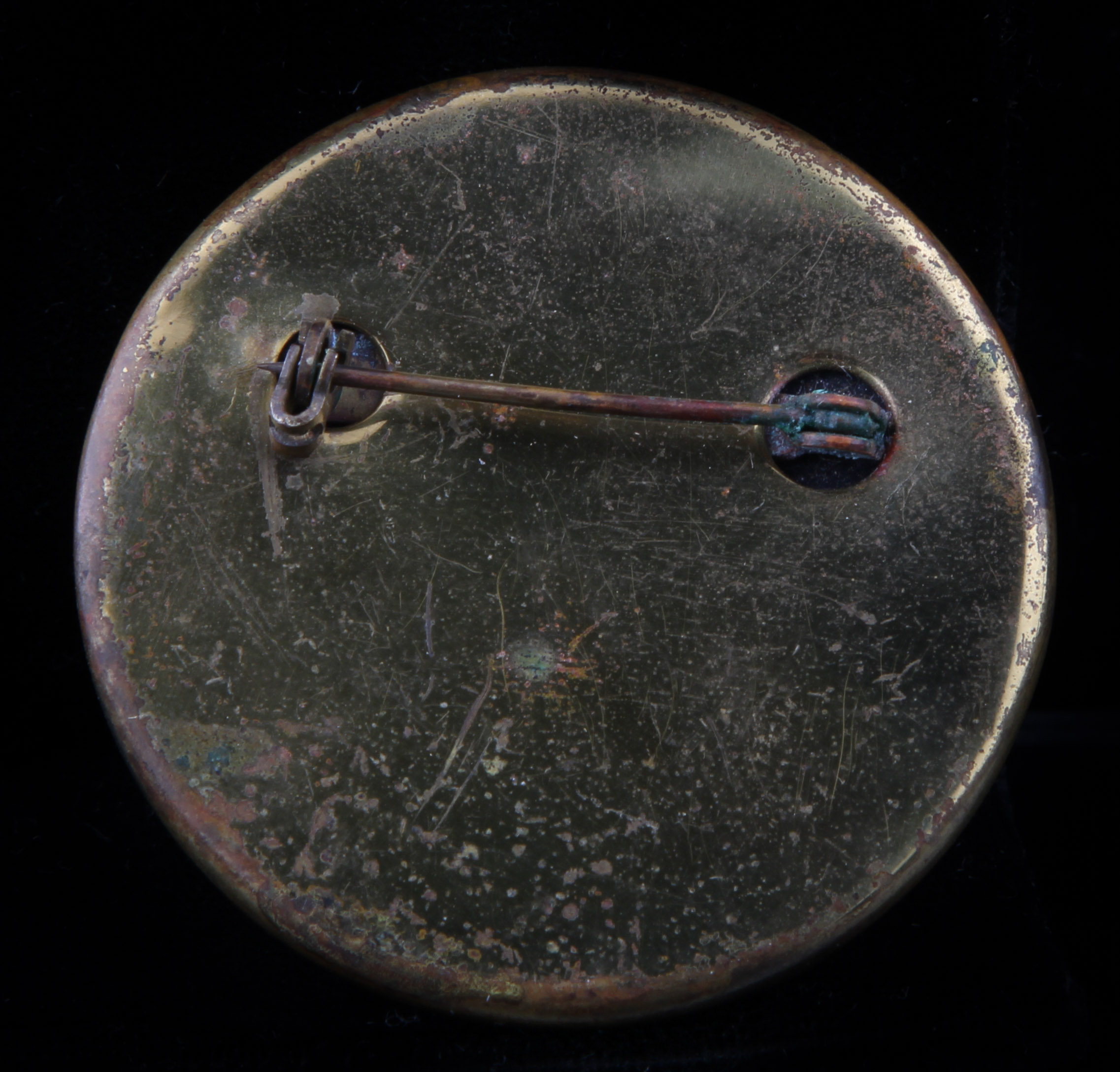 Glass and Brass Equine Bridal Tags