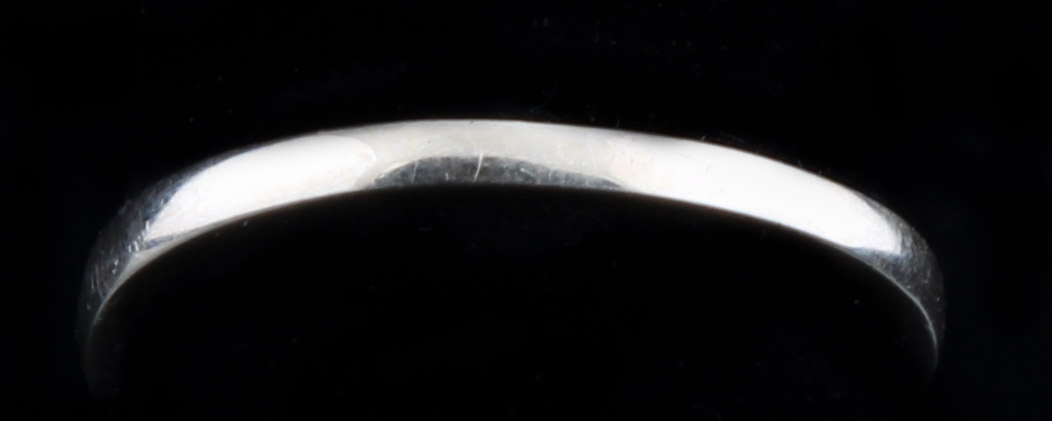 14K Yellow Gold Wedding Band with Diamonds