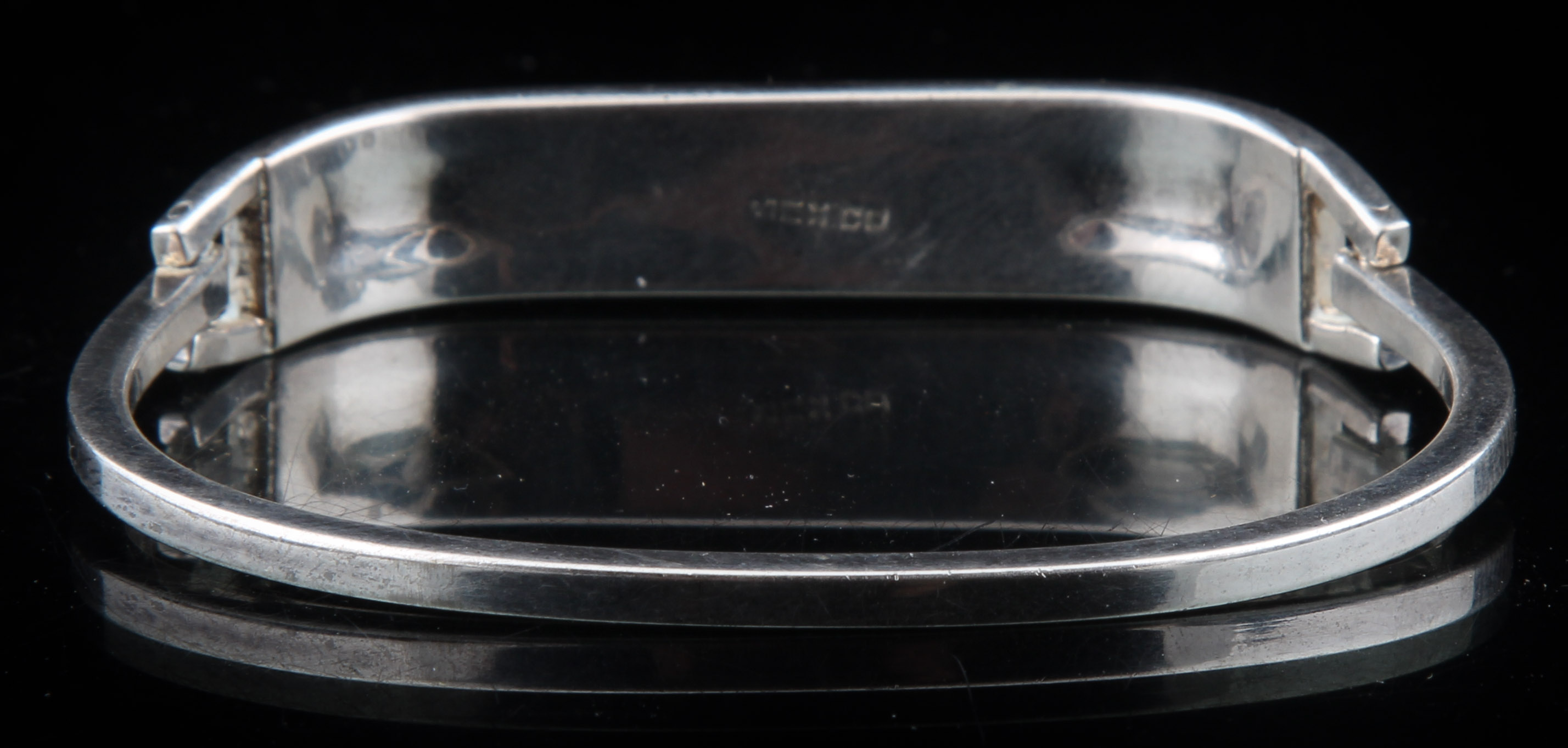 Sterling Silver Bracelets with Turquoise and Mother-of-Pearl