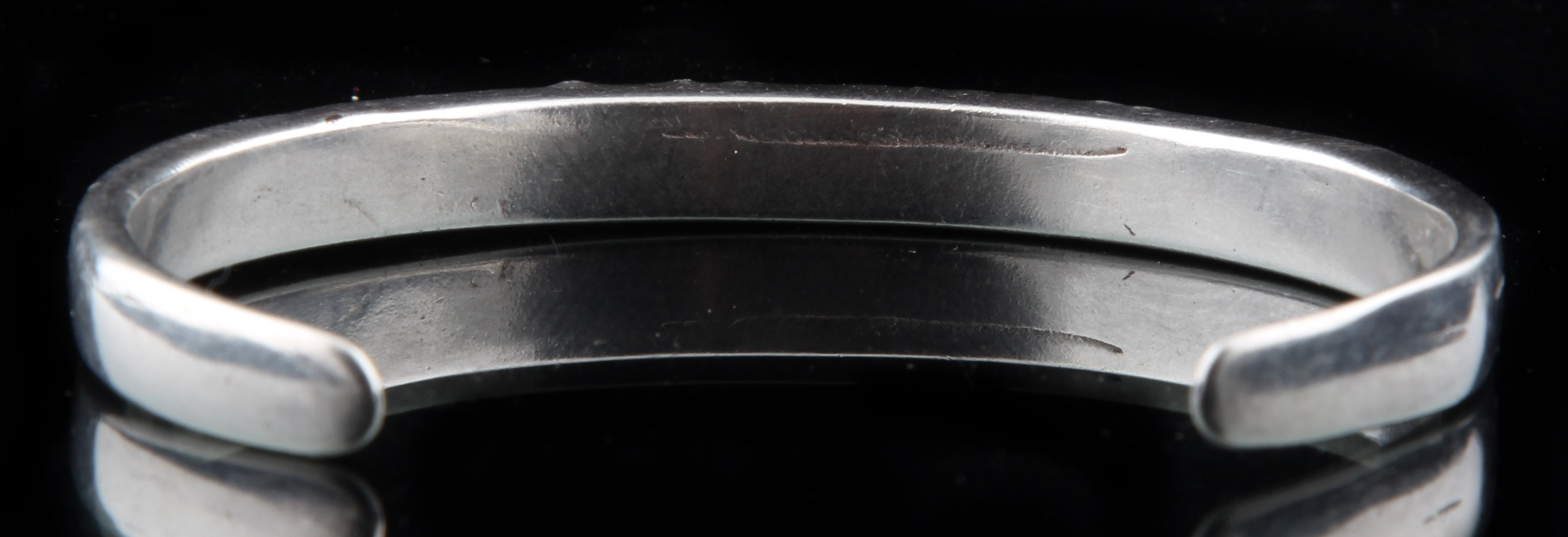 Sterling Silver Bracelets with Turquoise and Mother-of-Pearl