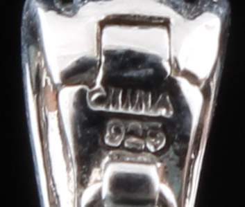 Sterling Silver and Pearl Cross Pendant