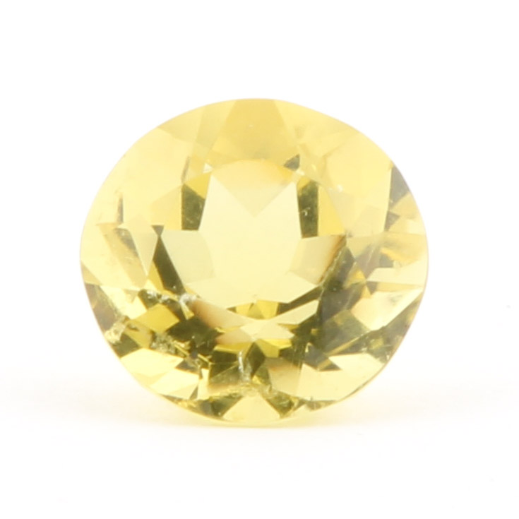 3.38 CT Round Cut Lemon Quartz