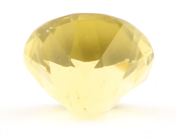 3.38 CT Round Cut Lemon Quartz