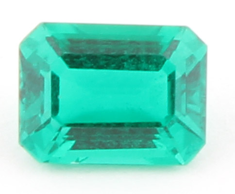 1.45 CT Emerald Cut Created Emerald