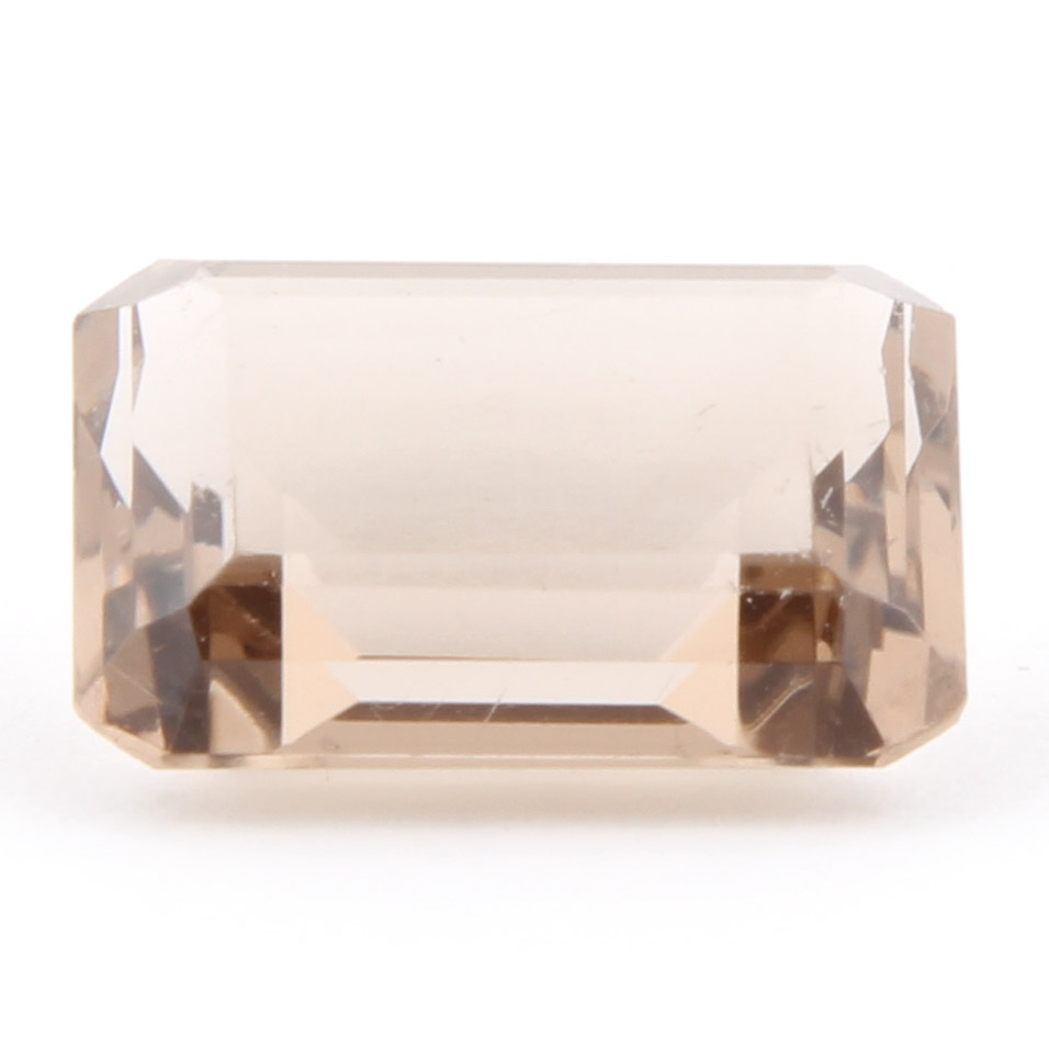 10.65 CT Emerald Cut Smoky Quartz