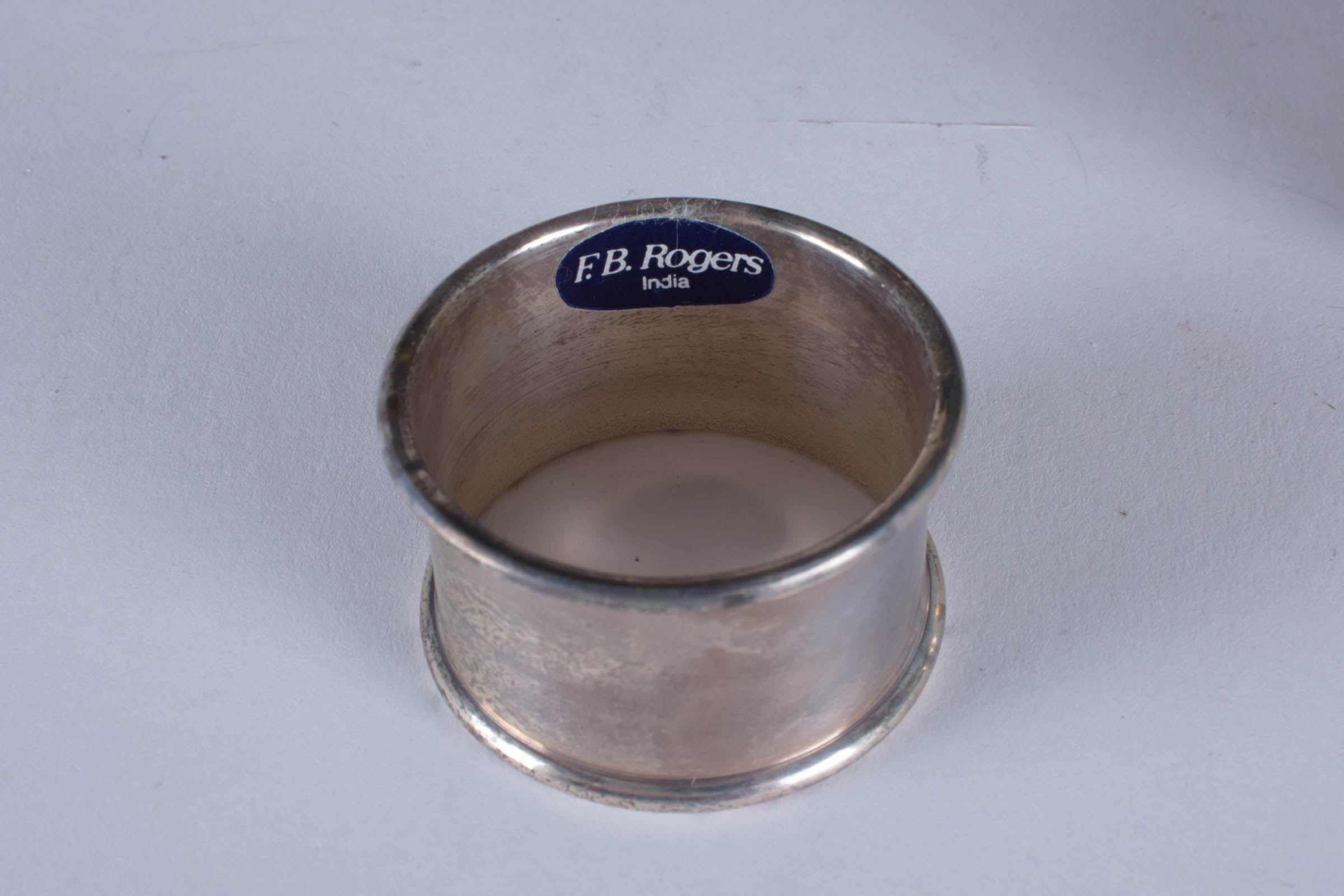 Set of Silver-Plated Napkin Rings