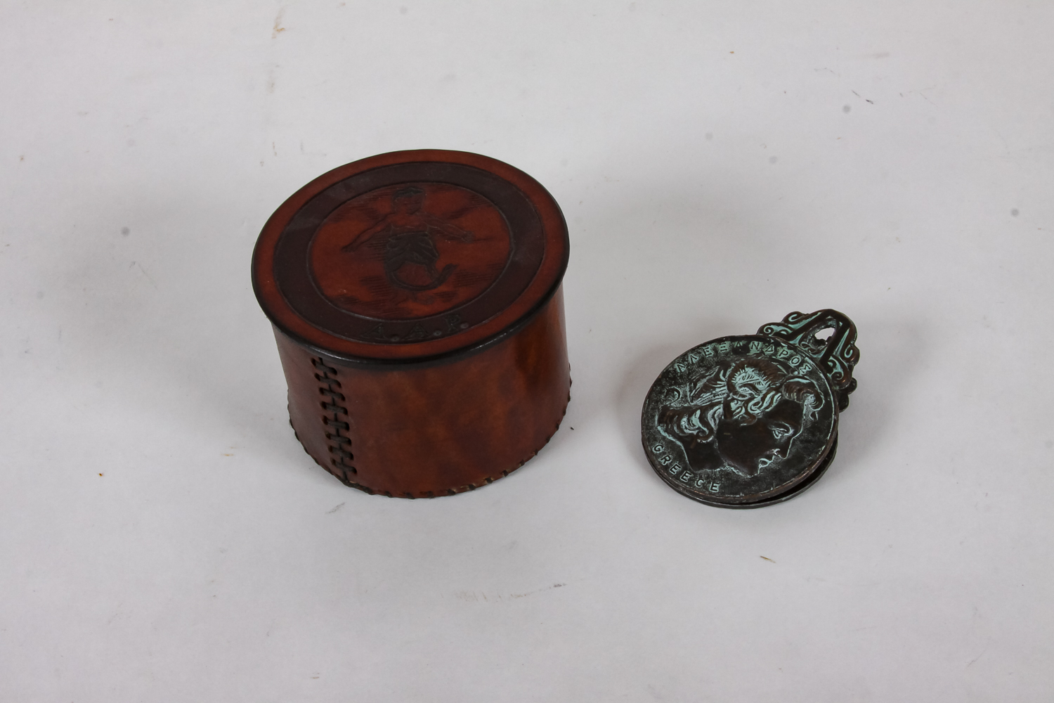 Pair of Grecian Decor Pieces