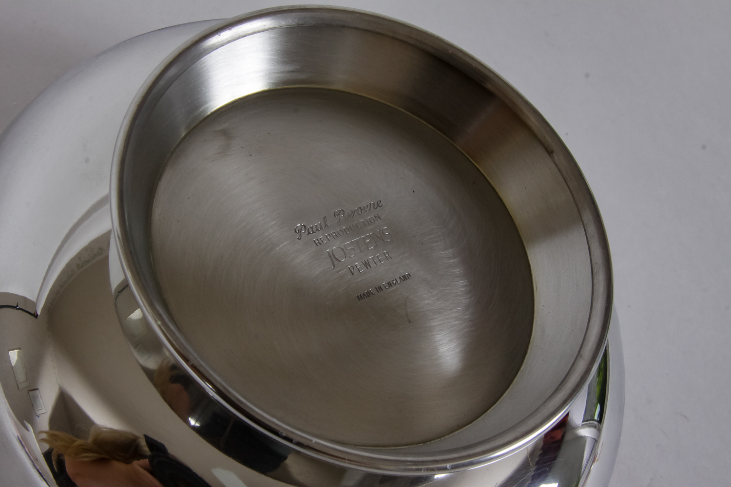 Jostens Paul Revere Reproduction Pewter Bowl