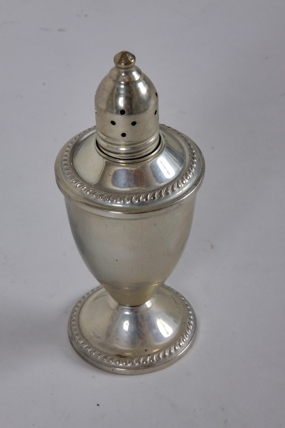 Duchin Creation Weighted Sterling Silver Salt and Pepper Shaker Set