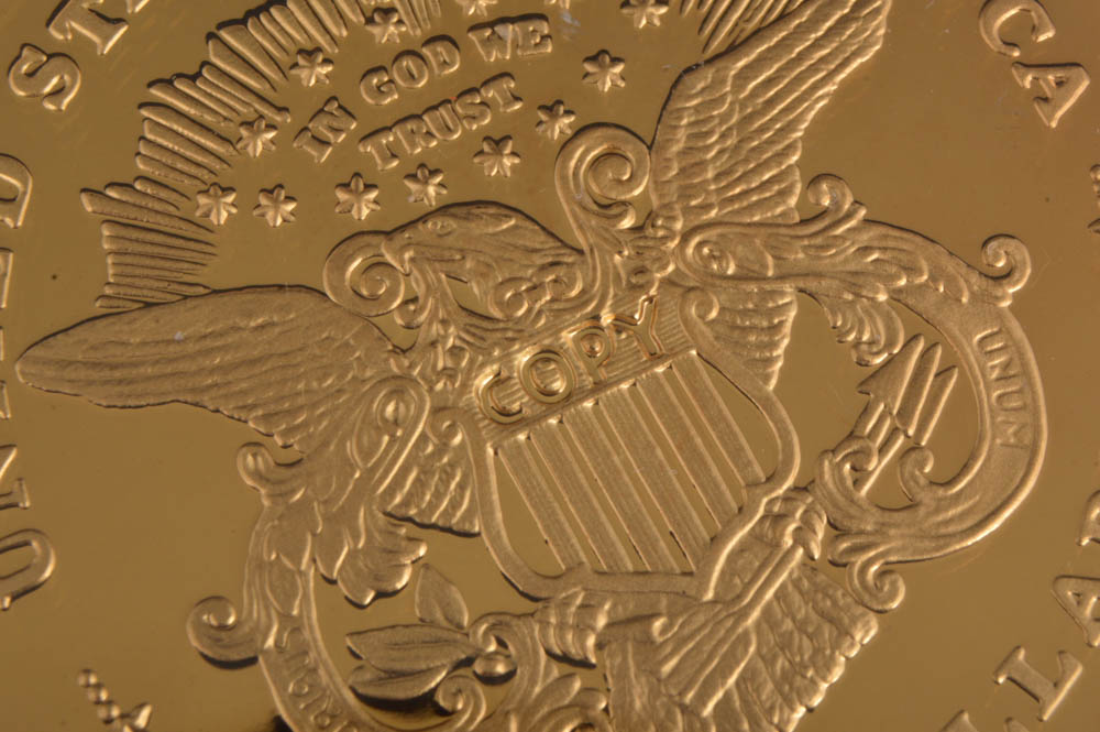 1877 Fifty Dollar Coin Copy