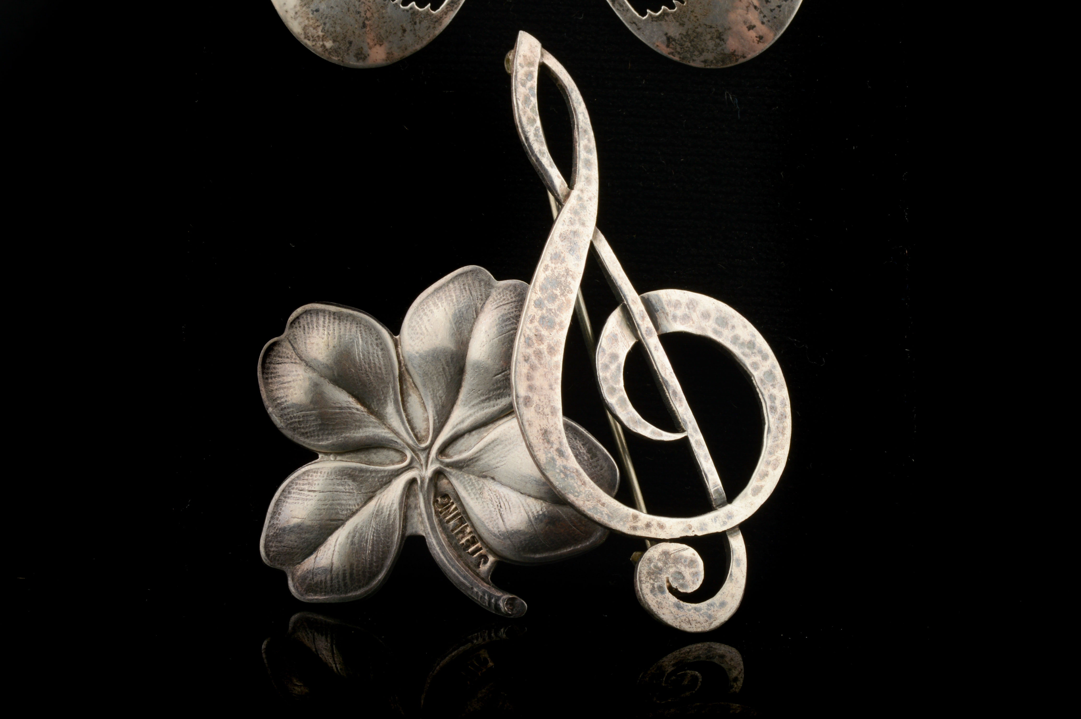 Sterling Silver Earrings and Pins