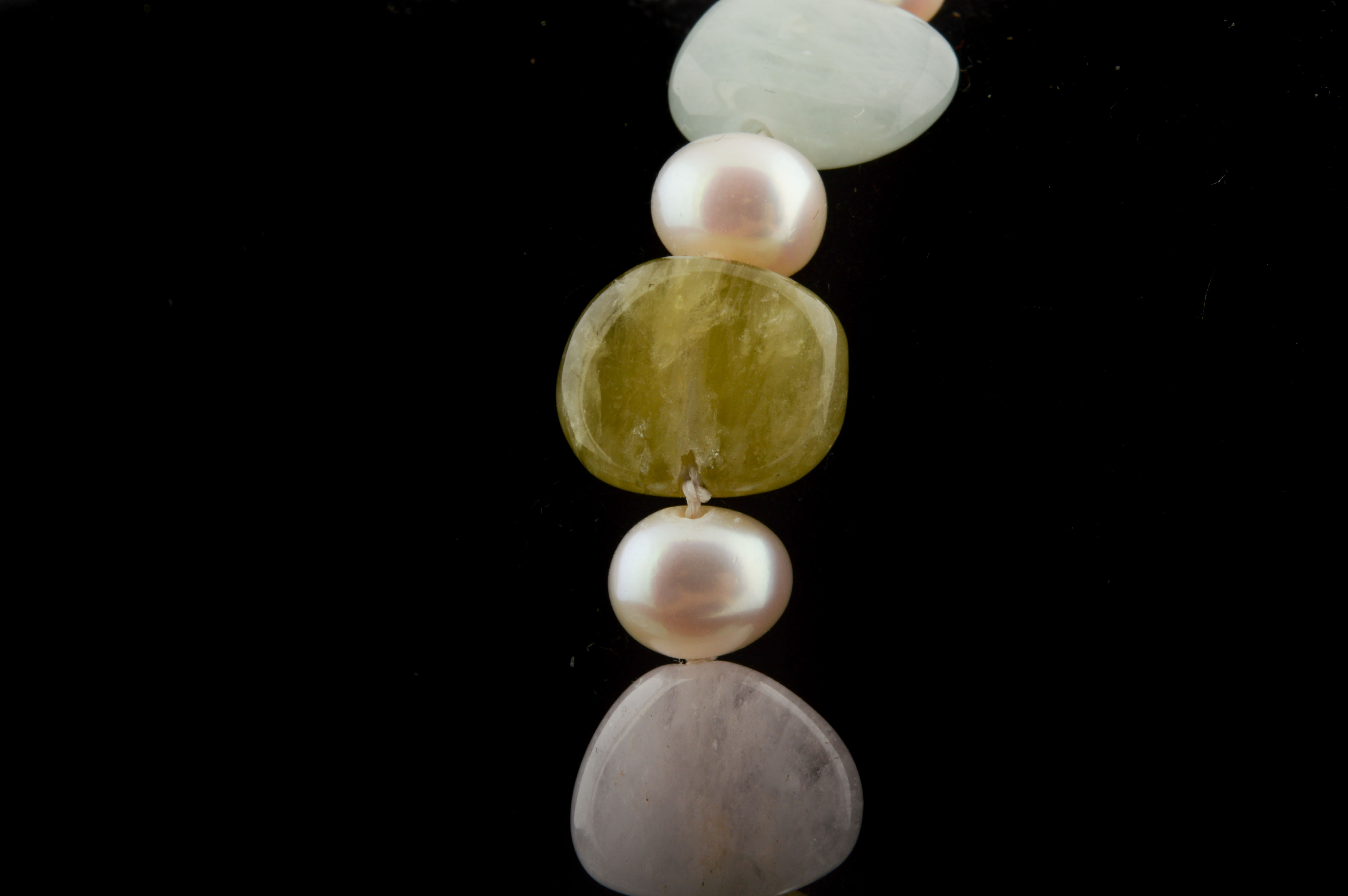 Freshwater Pearl and Gemstone Bracelets