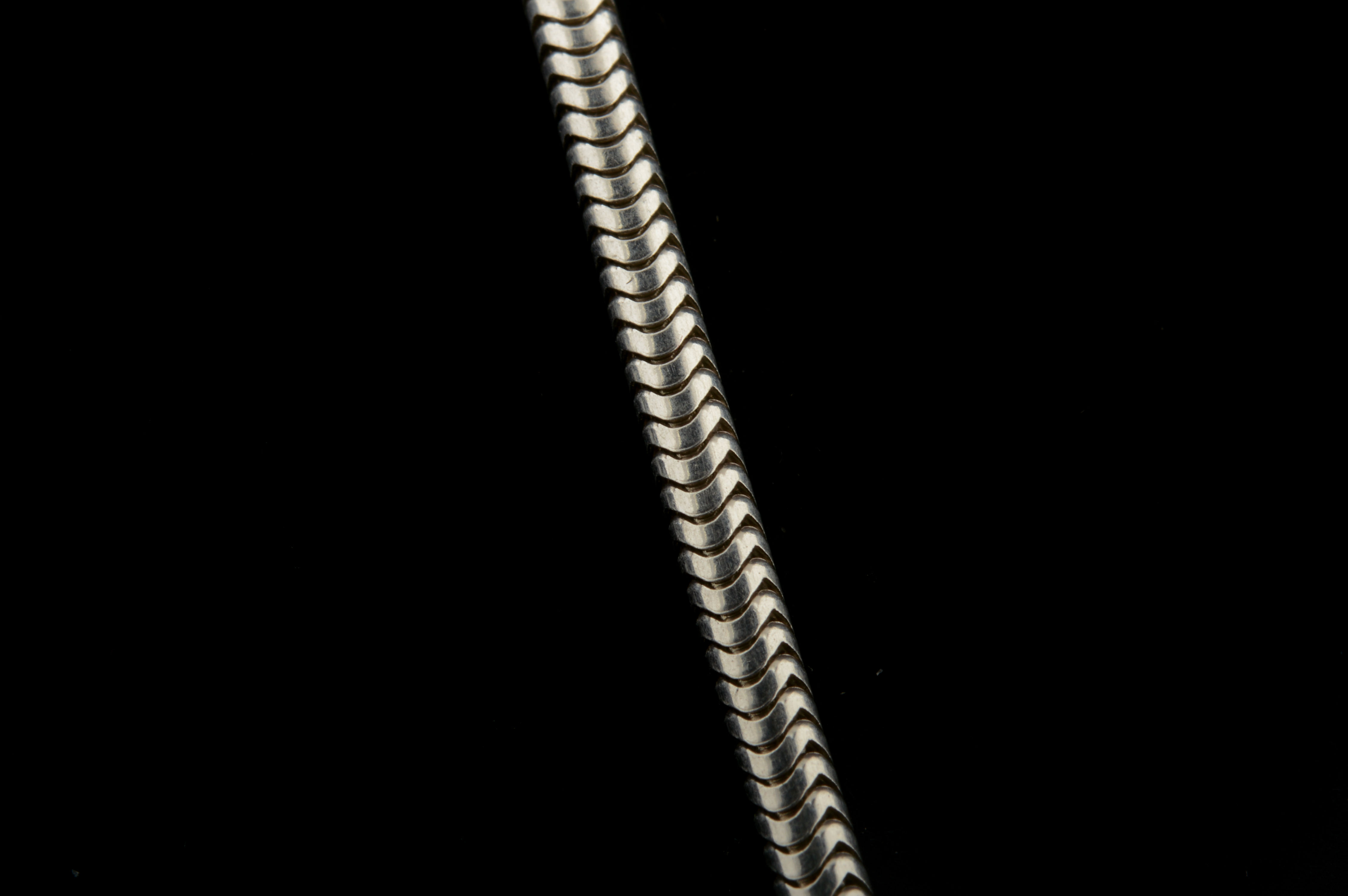 Sterling Silver and Enamel Moon Pendant