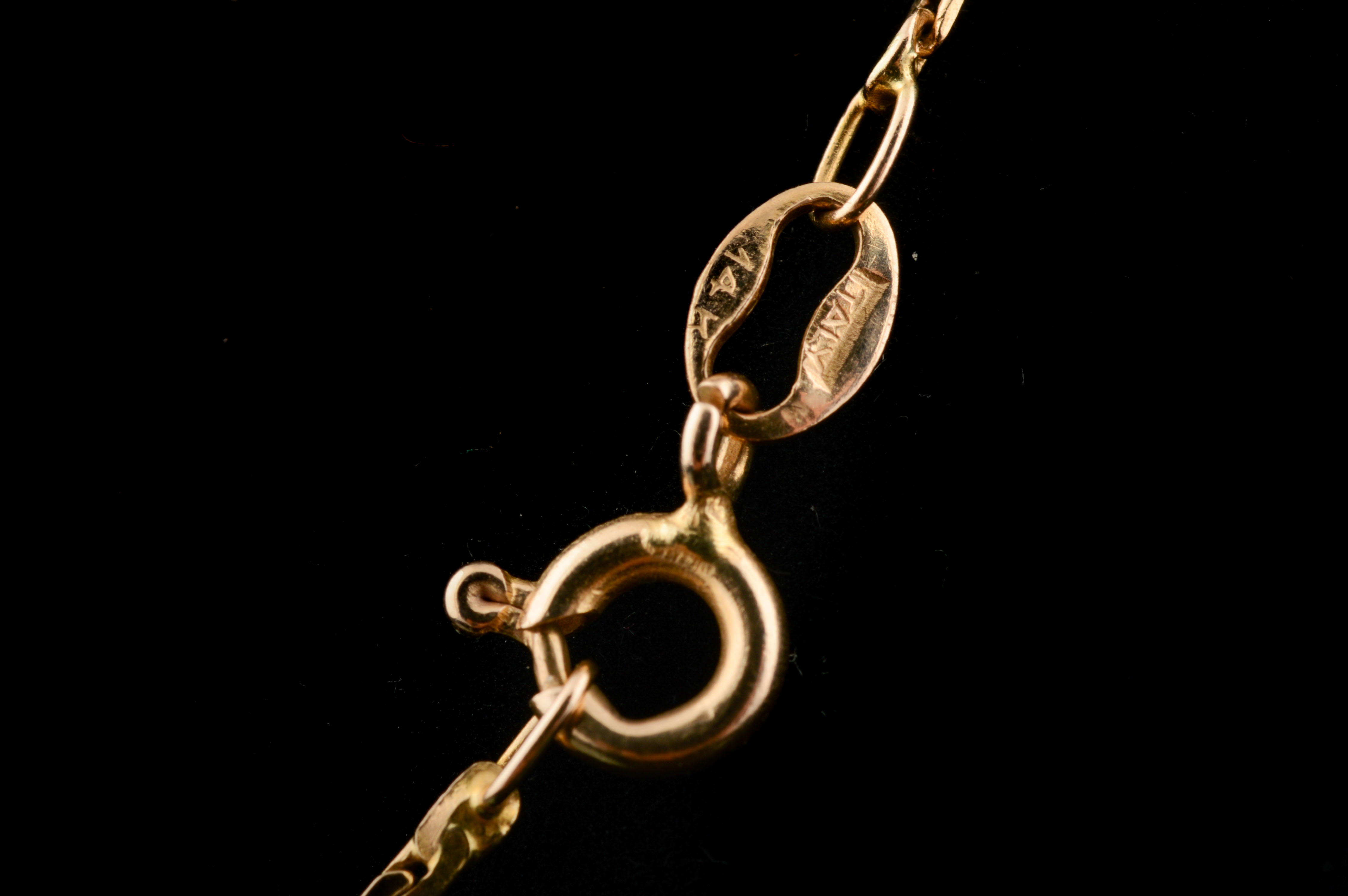 Two 14K Yellow Gold Chains