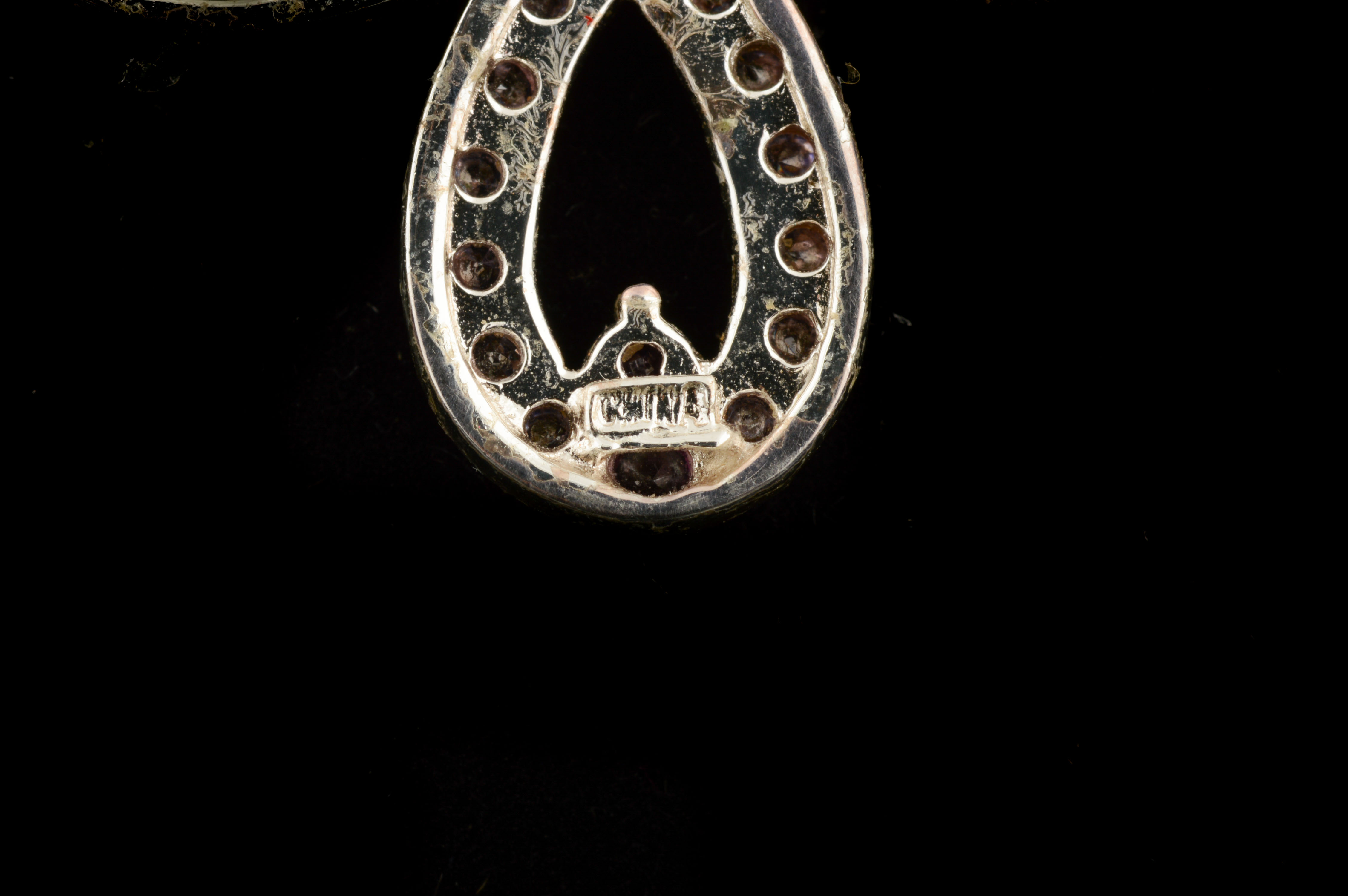 Sterling Silver and Pink Cubic Zirconia Necklace