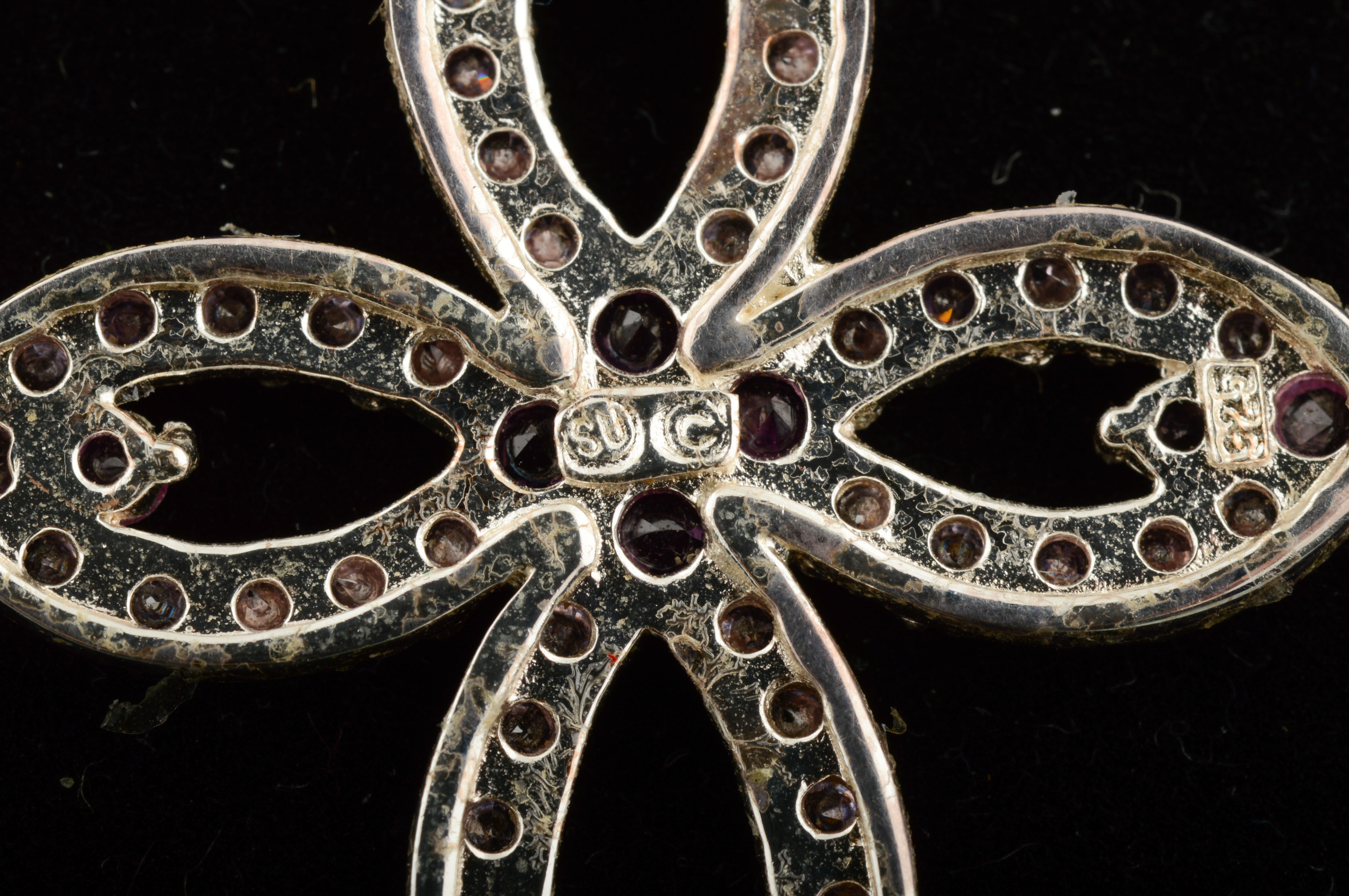 Sterling Silver and Pink Cubic Zirconia Necklace