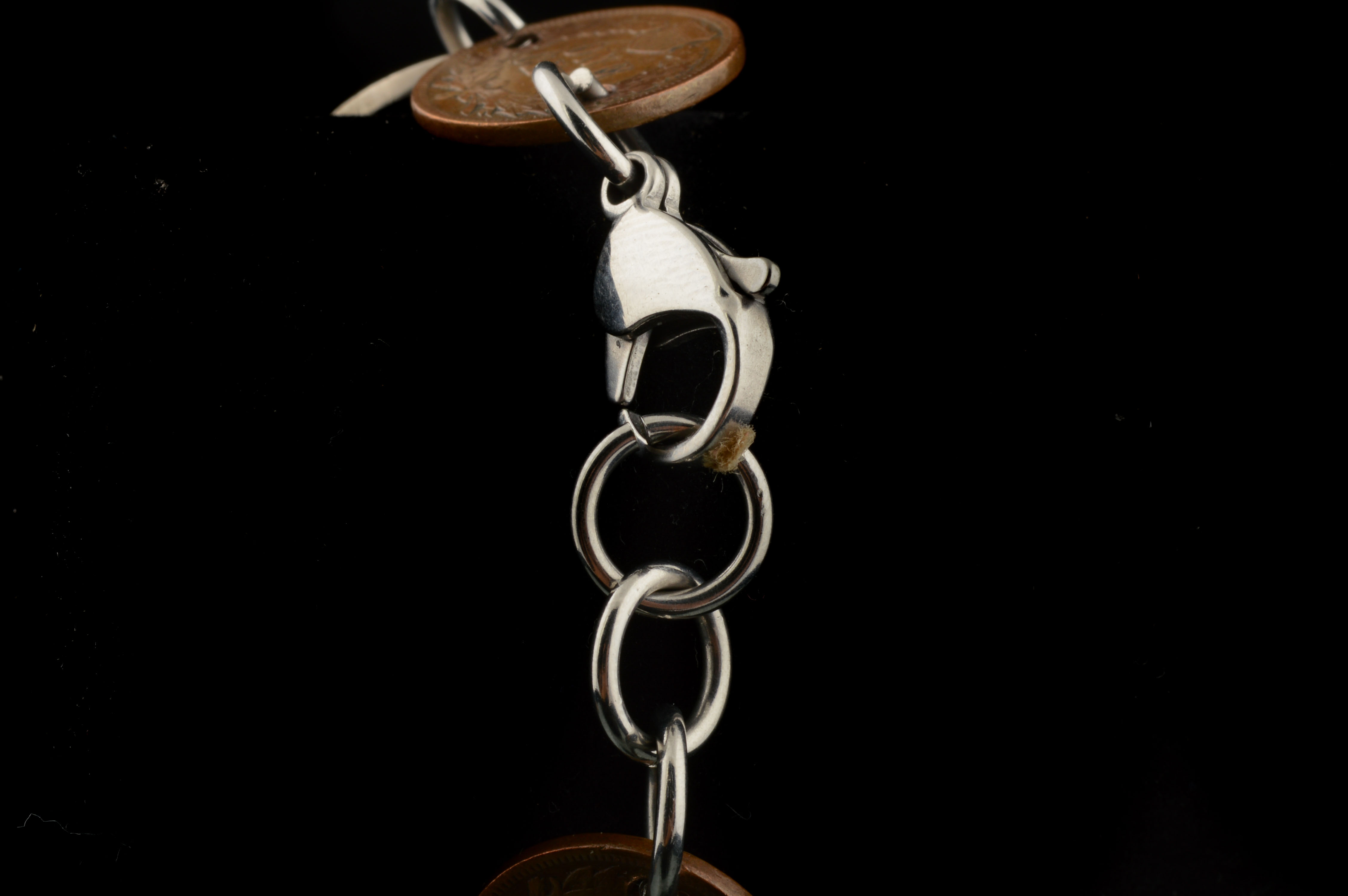 Indian Head and Buffalo Nickel Coin Bracelets