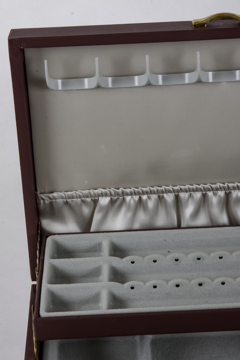 Vintage Jewelry Box and Travel Jewelry Case