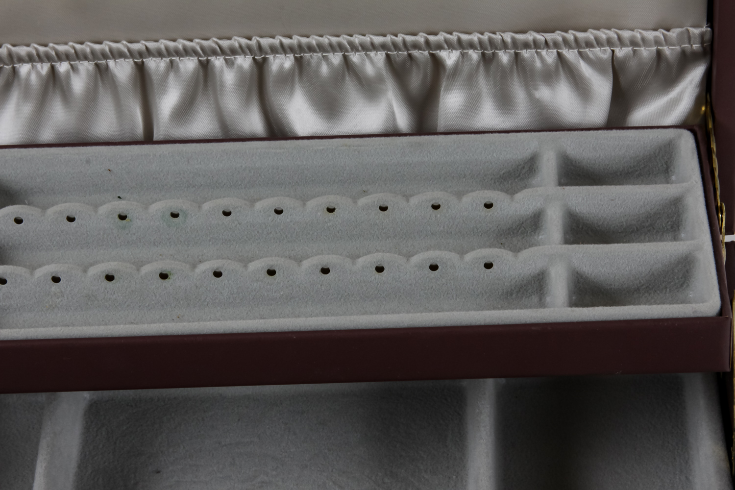 Vintage Jewelry Box and Travel Jewelry Case