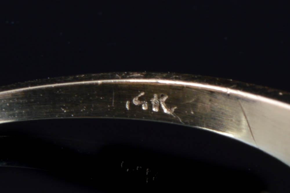 0.50 CTW Diamonds and 14K Yellow Gold Wedding Band