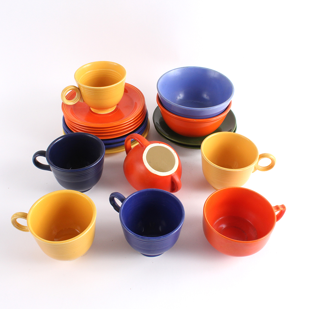 Colorful Fiestaware Inspired Dishware