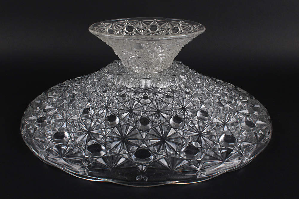 Pressed Glass and Crystal Servingware