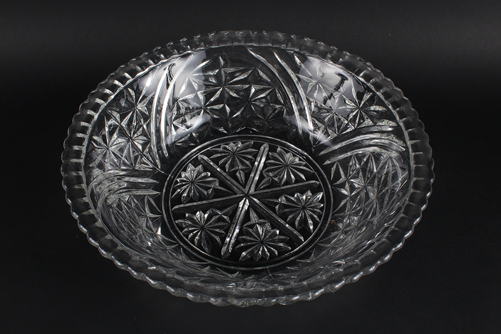 Pressed Glass and Crystal Servingware