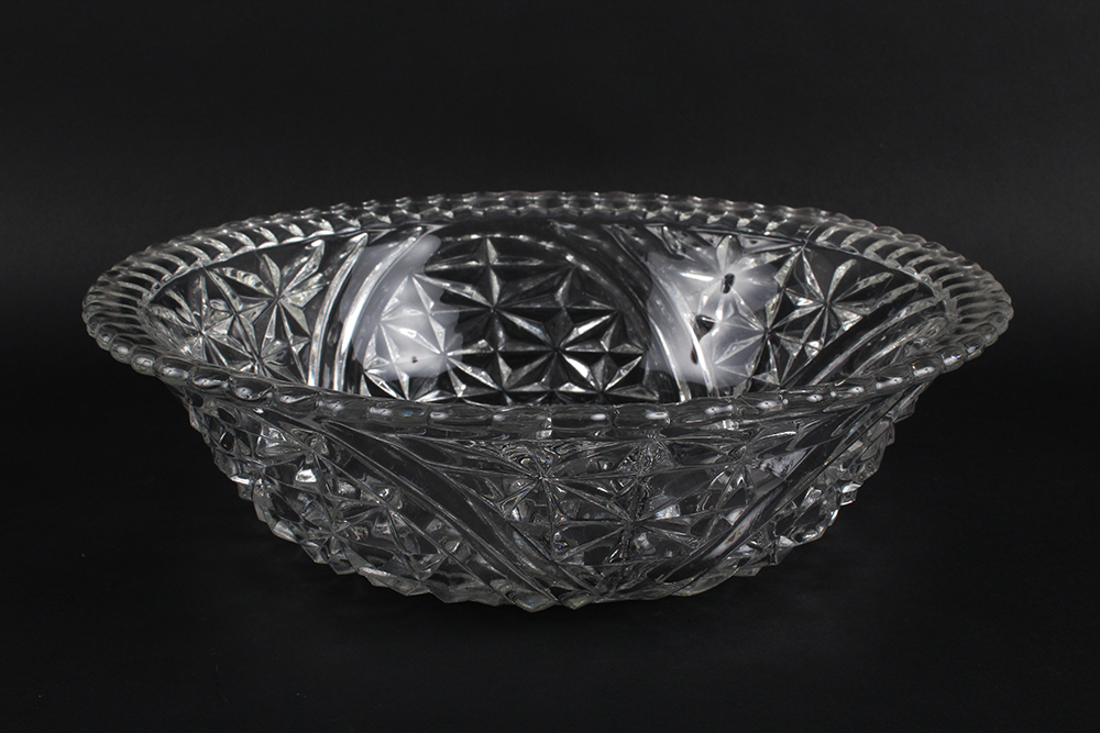 Pressed Glass and Crystal Servingware