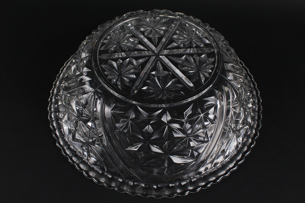 Pressed Glass and Crystal Servingware