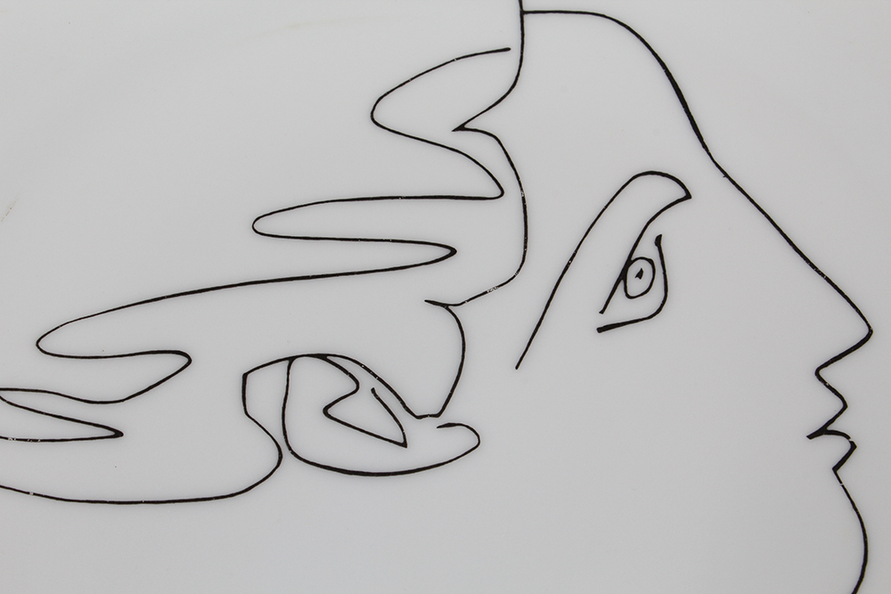 Limoges France Porcelain "Visage de Femme" Picasso Plate