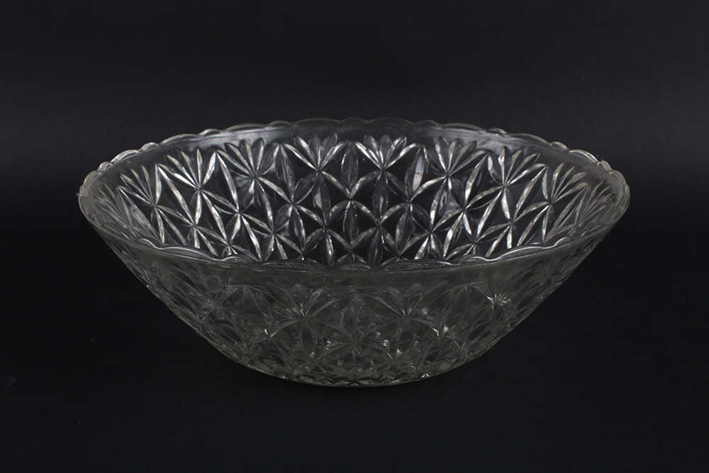 Pressed Glass and Crystal Servingware