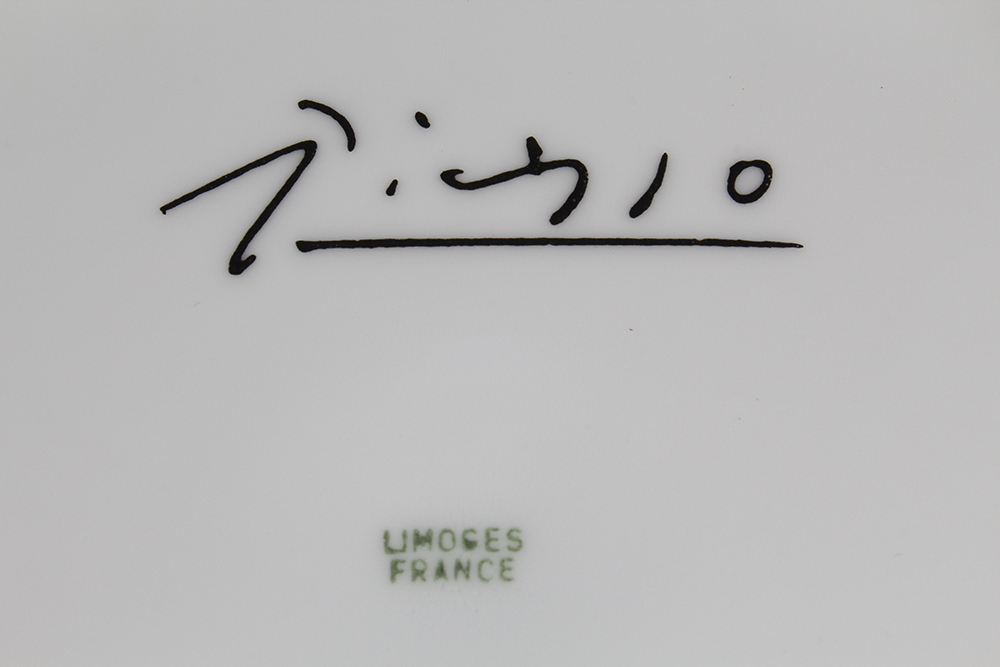Limoges France Porcelain "Visage de Femme" Picasso Plate