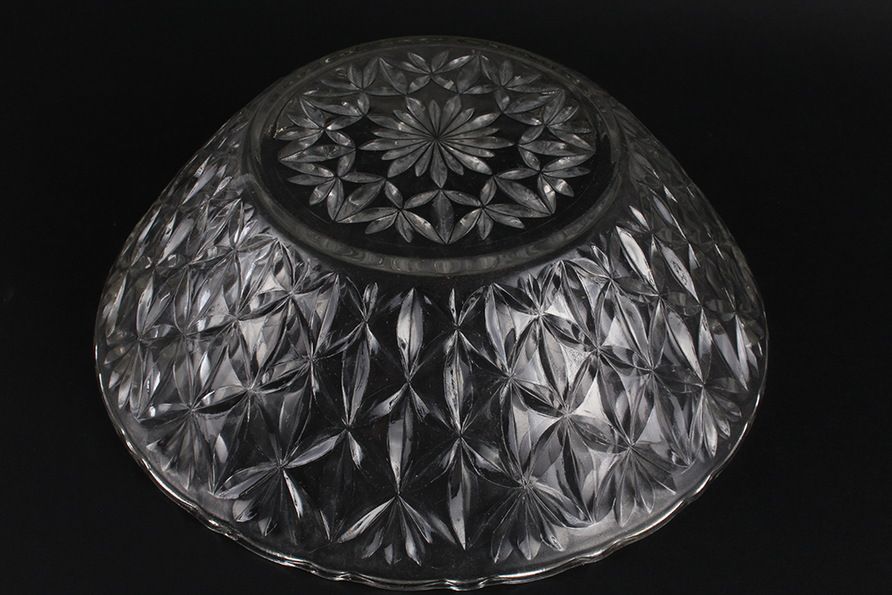 Pressed Glass and Crystal Servingware