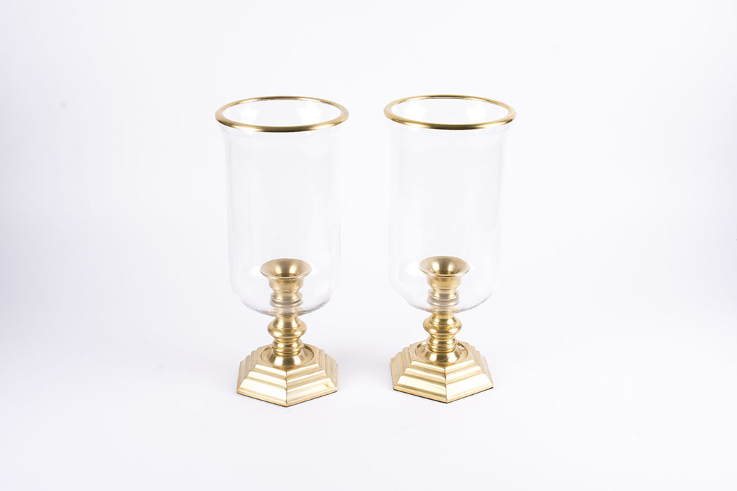 Ralph Lauren Hurricane Candle Holders