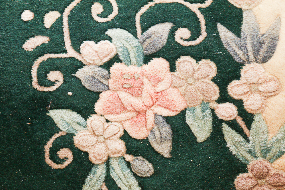 Chinese Art Deco Style Wool Rug