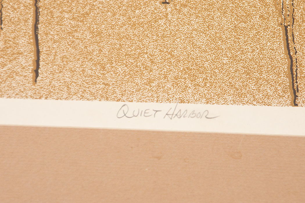 Serigraph Print by Robert Ehrlich and Luca Sacco