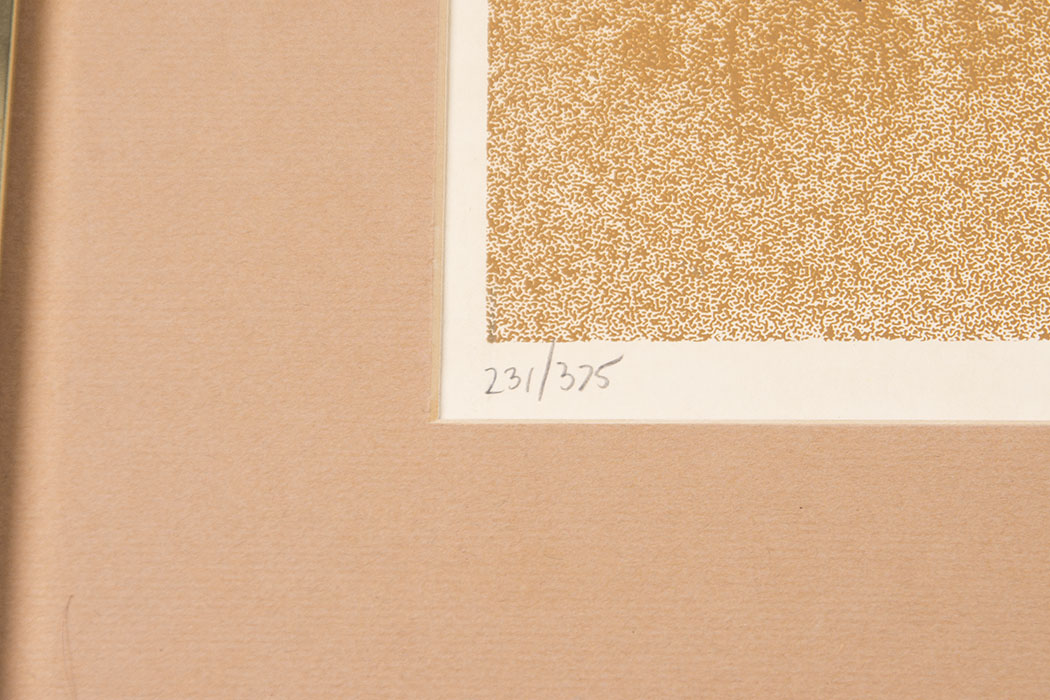 Serigraph Print by Robert Ehrlich and Luca Sacco