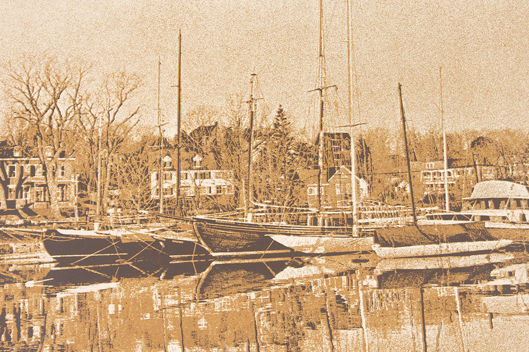 Serigraph Print by Robert Ehrlich and Luca Sacco