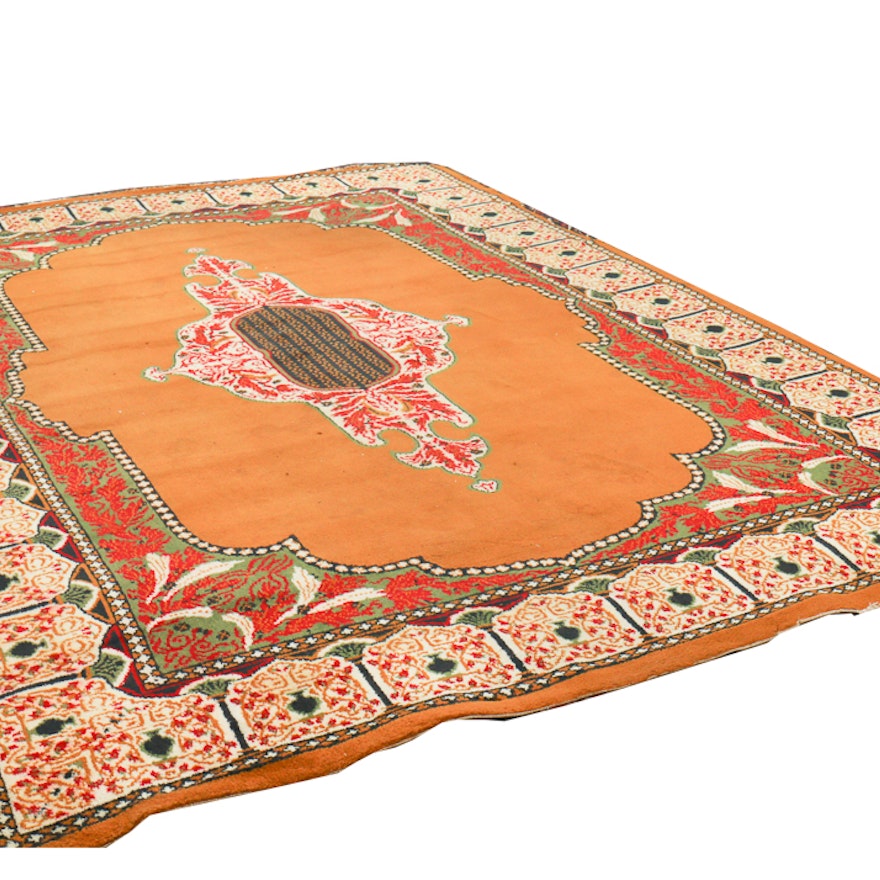 Unique Power Loomed Islamic Prayer-Style Area Rug