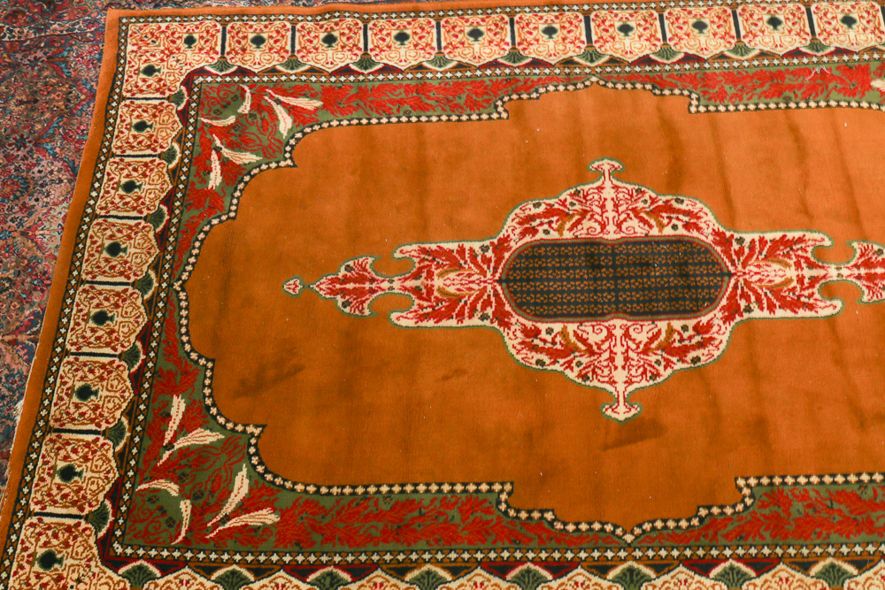 Unique Power Loomed Islamic Prayer-Style Area Rug