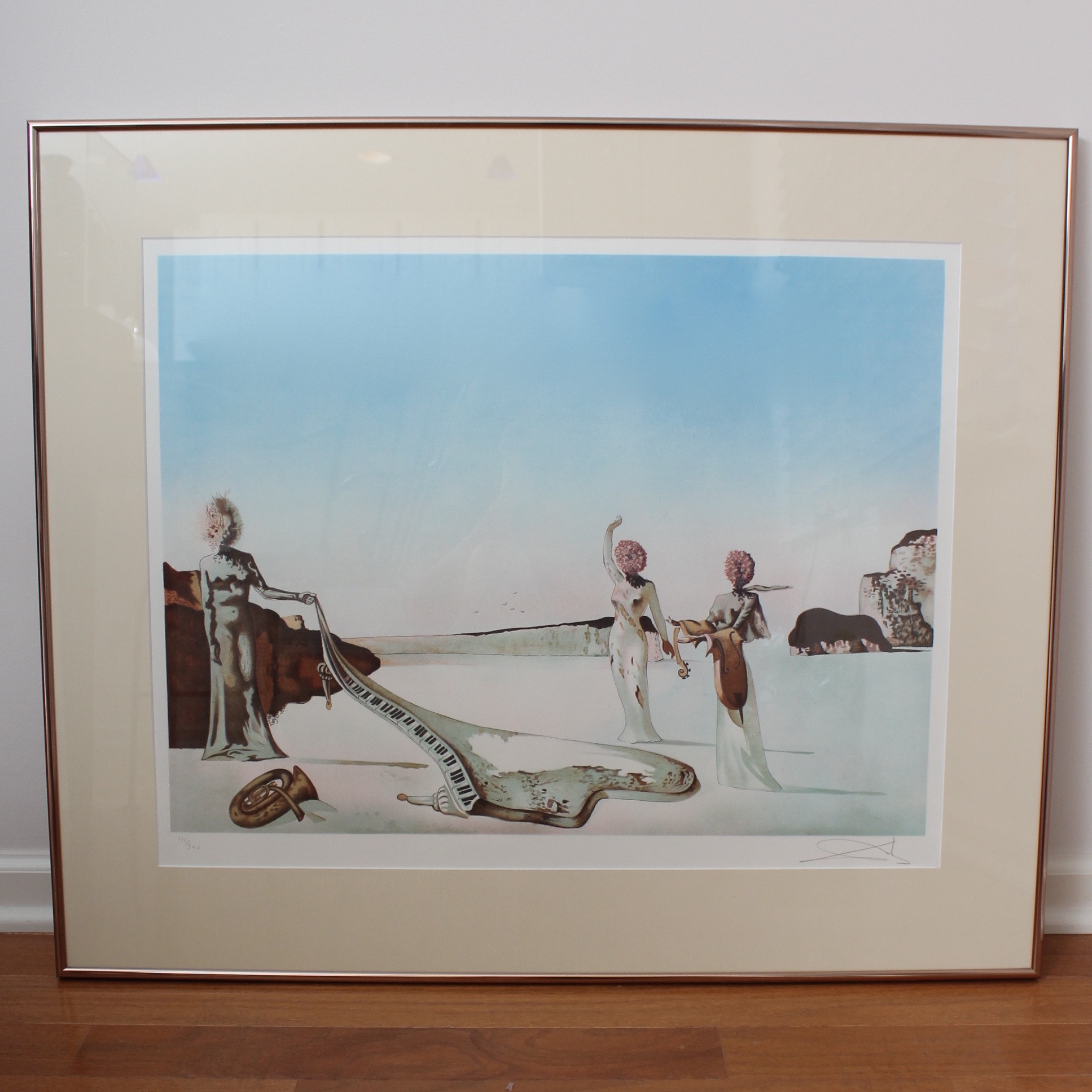 Signed Limited Edition Print After Salvador Dali