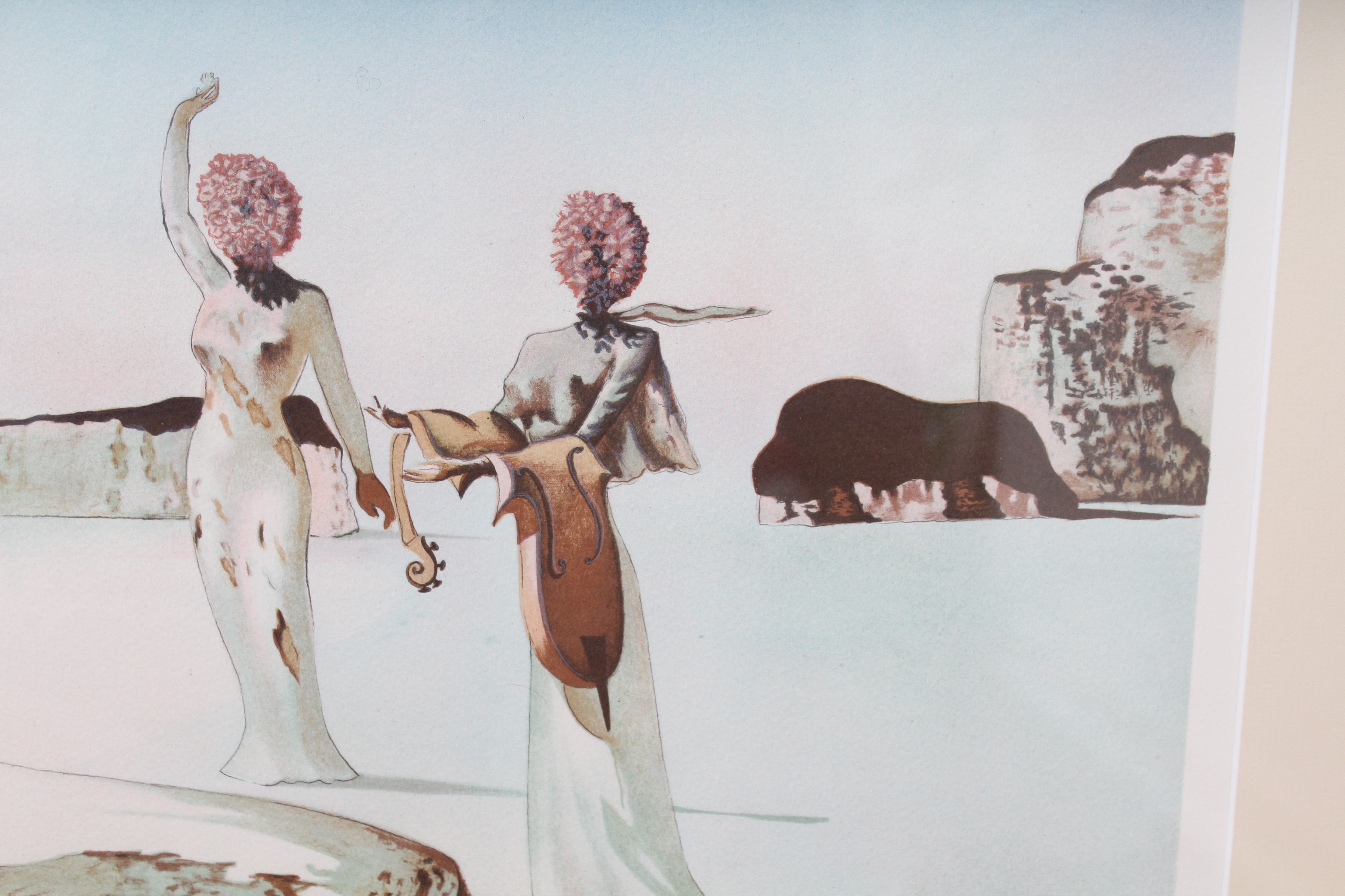 Signed Limited Edition Print After Salvador Dali
