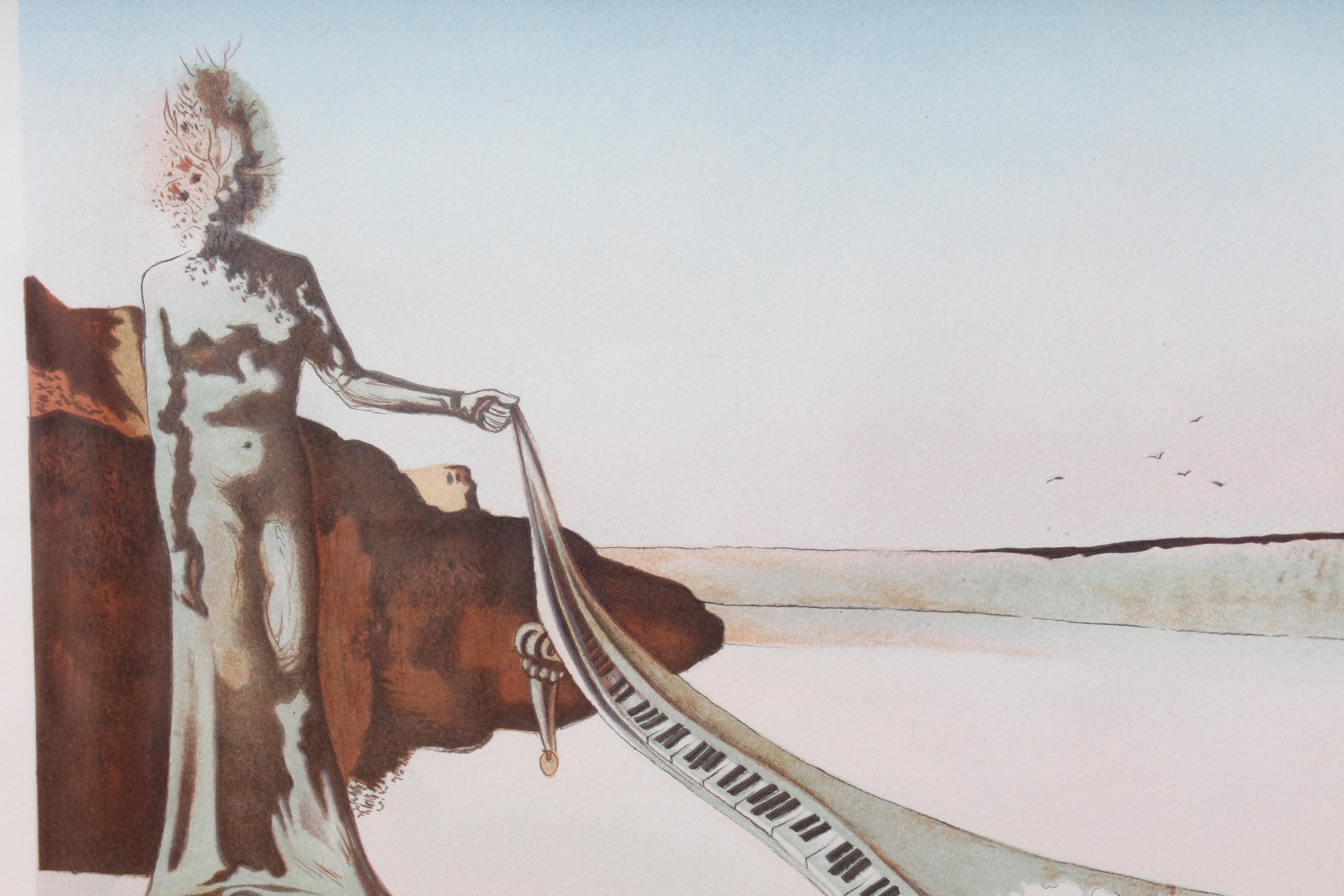 Signed Limited Edition Print After Salvador Dali