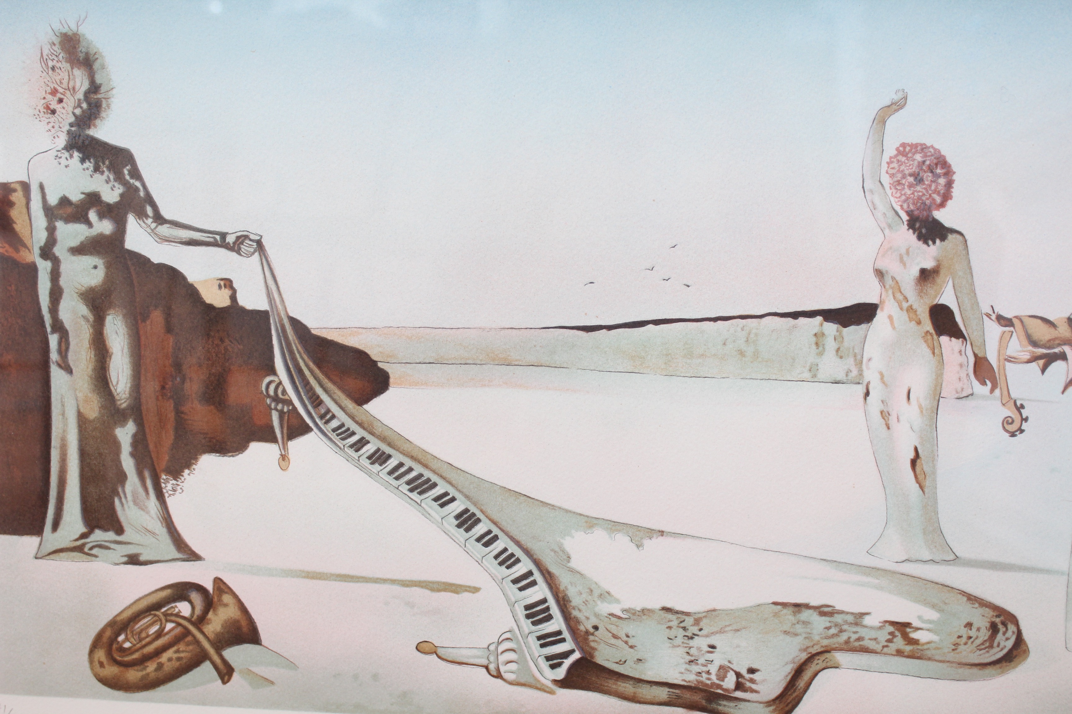 Signed Limited Edition Print After Salvador Dali