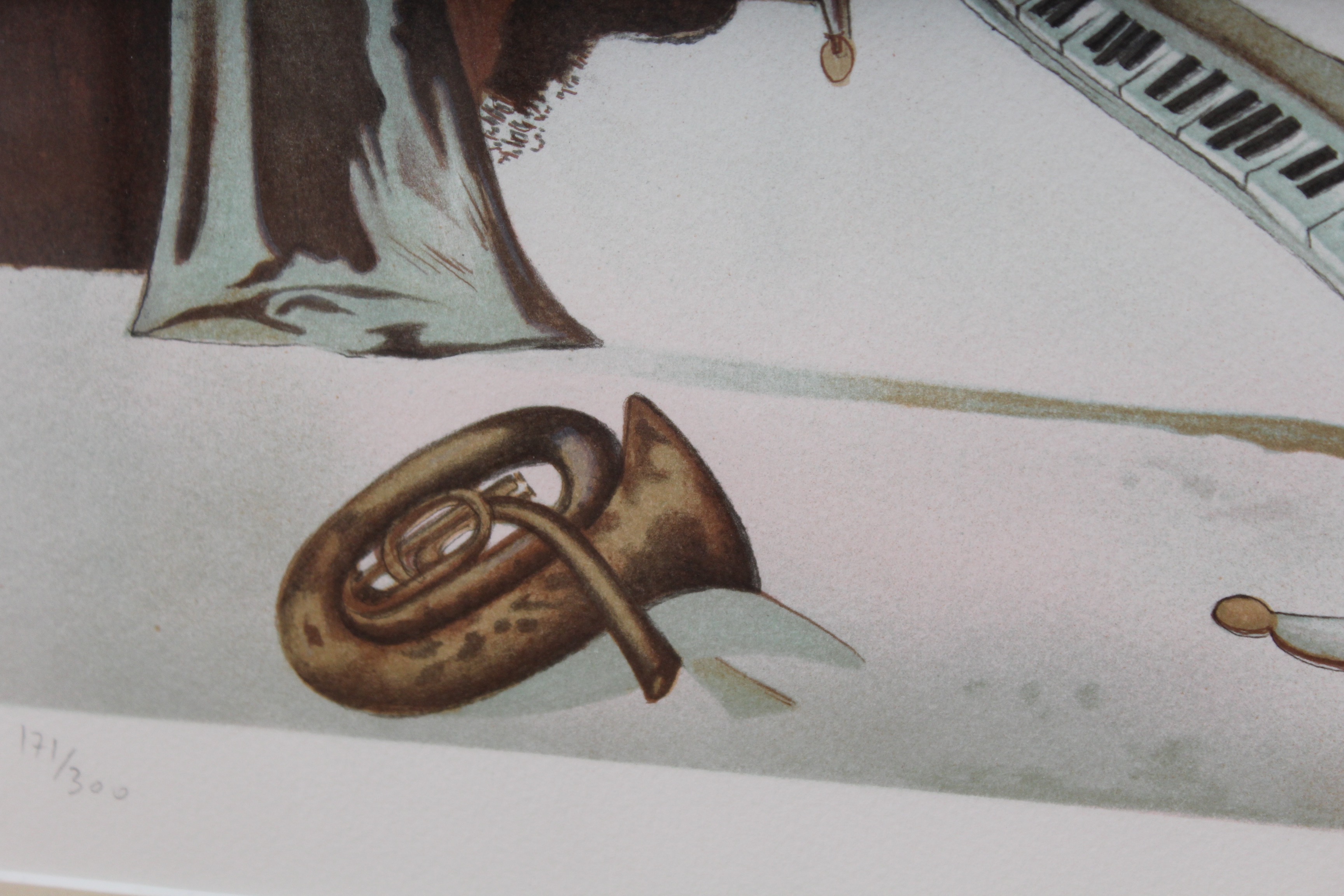 Signed Limited Edition Print After Salvador Dali